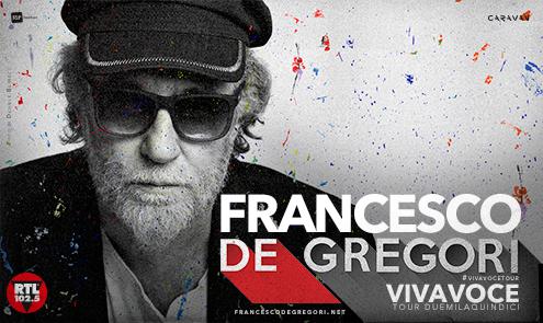 Francesco De Gregori - Vivavoce Tour 2015