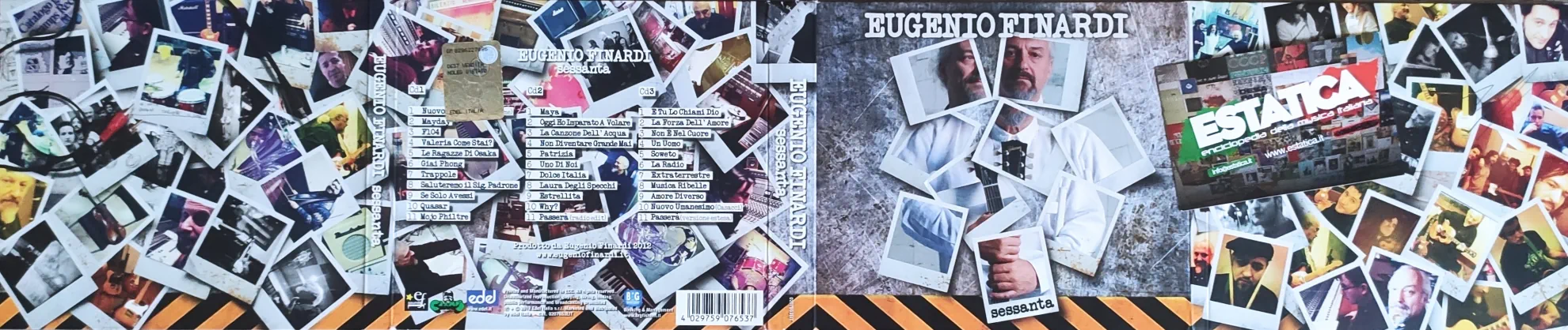 Album Eugenio Finardi - Sessanta