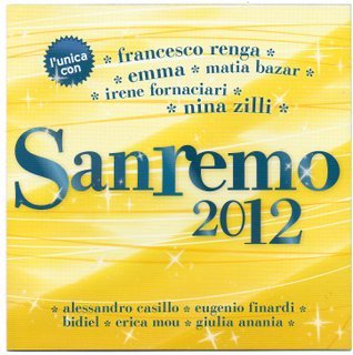 Raccolta Sanremo 2012