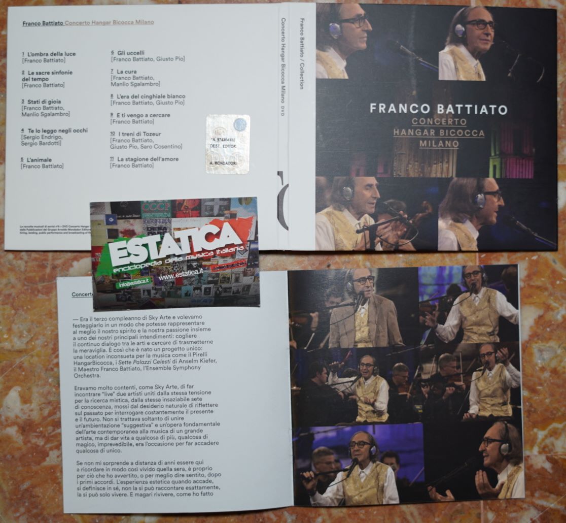 Recensione Franco Battiato - Concerto Hangar Bicocca Milano