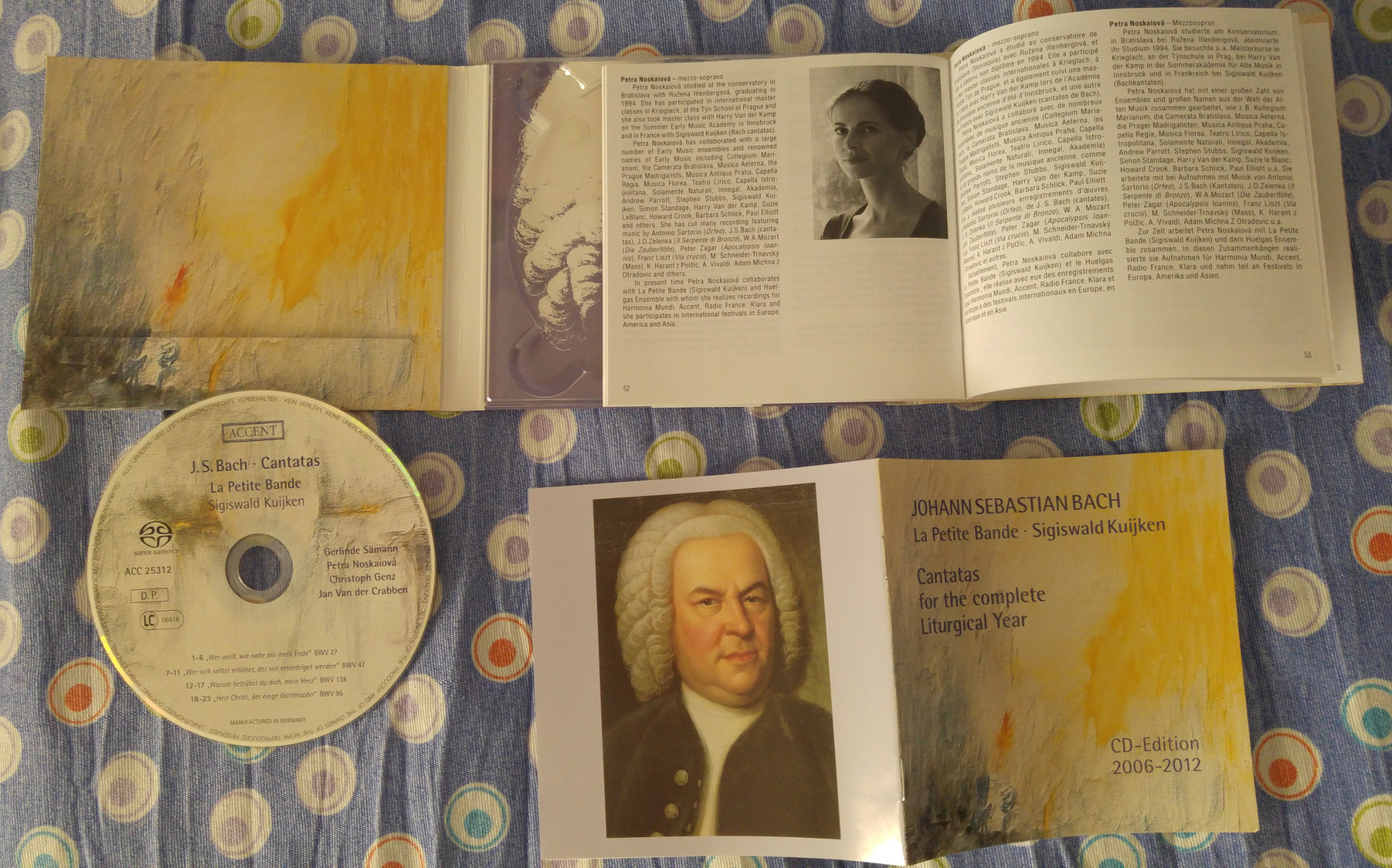 Recensione Johann Sebastian Bach - Cantatas vol.12 - La petite bande BWV 138, 27, 47, 96