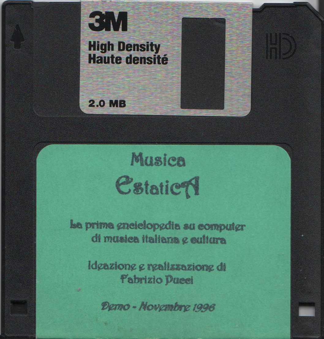 Il floppy disk di Estatica